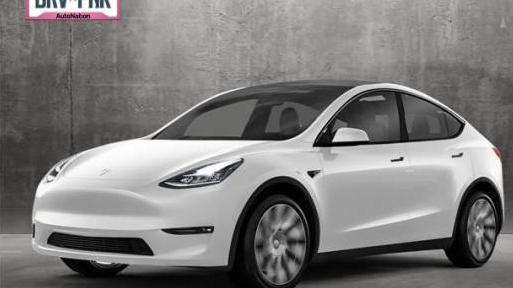 TESLA MODEL Y 2021 5YJYGDEE4MF263125 image